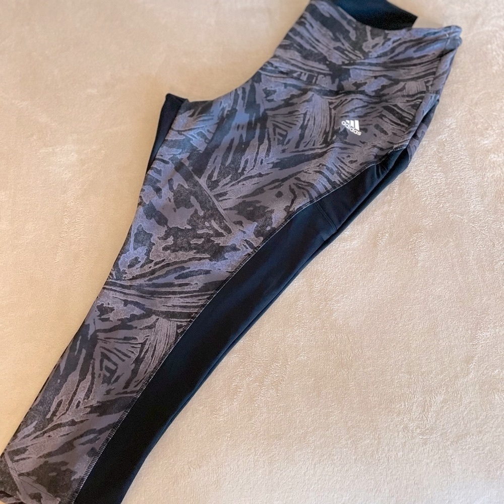 Adidas Zoe Saldana Active 7/8 Length Women’s Tights - Size 4X - Picture 4 of 14